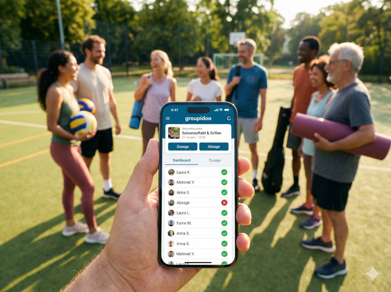 Team koordiniert gemeinsam Termine